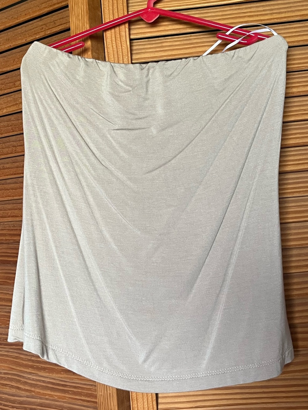 Cream/Tan Tube Top